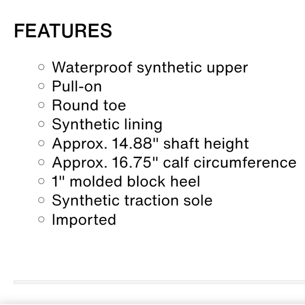Hunter Matte Black Adjustable Tall Rain Boots